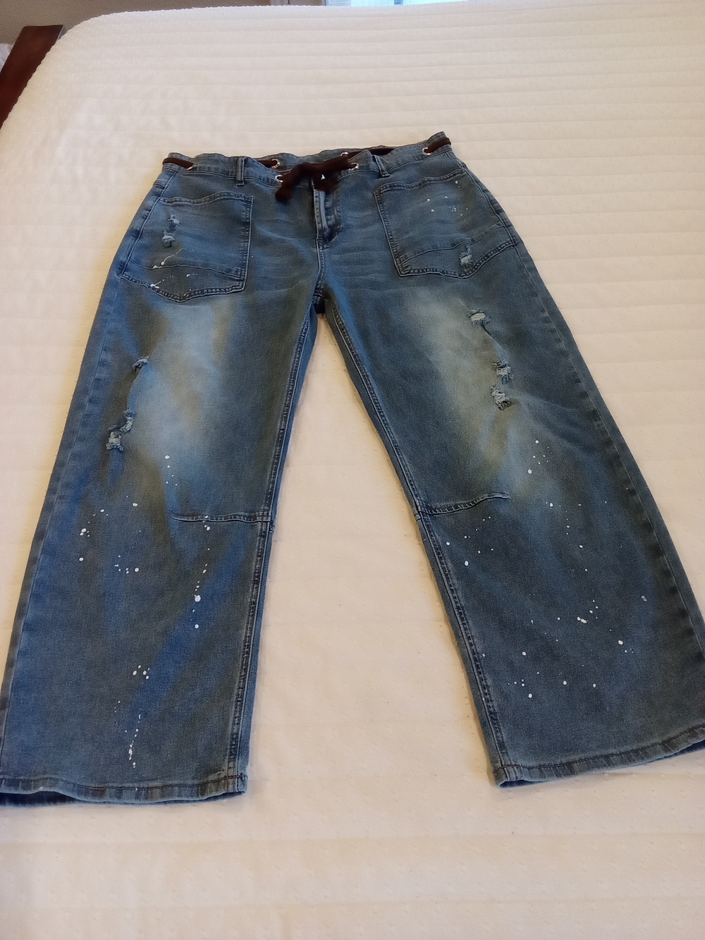 Women's People Free Barrel Jeans Sz XL